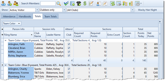 MainCheckinWithGroups