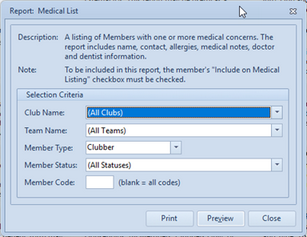 ReportMedicalList