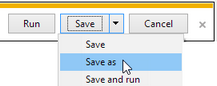 SaveAs