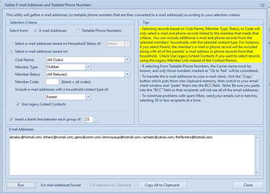 ToolsGatherEmails